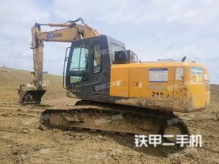 淮安现代R215-7挖掘机实拍图片