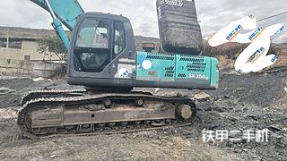 云南-玉溪市二手神钢SK350LC-8挖掘机实拍照片
