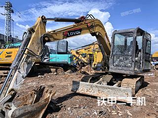 四川-广元市二手雷沃重工FR75E2挖掘机实拍照片