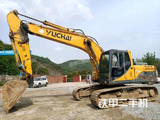 广州玉柴YC230LC-8挖掘机实拍图片