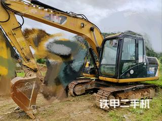 广西-梧州市二手卡特彼勒313D挖掘机实拍照片