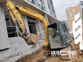 重庆-重庆市二手现代R80-7挖掘机实拍照片