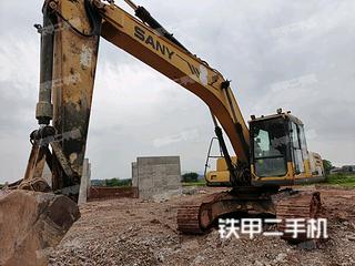 银川三一重工SY215C挖掘机实拍图片