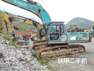 湖北-黄冈市二手神钢SK380D-8挖掘机实拍照片