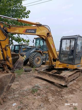 山东-泰安市二手雷沃重工FR60D挖掘机实拍照片