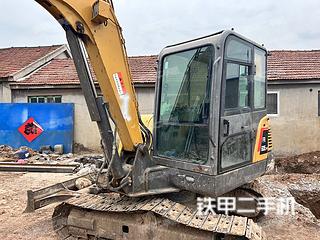 山东-潍坊市二手雷沃重工FR60E挖掘机实拍照片