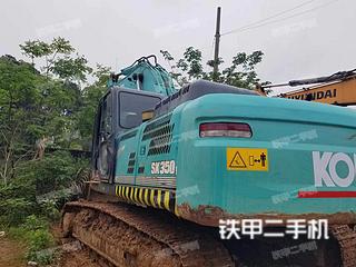 萍乡神钢SK350LC-8挖掘机实拍图片