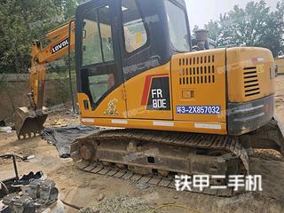 北京雷沃重工FR80E挖掘机实拍图片