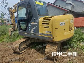湖南-张家界市二手神钢SK75-8挖掘机实拍照片