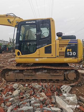 安徽-安庆市二手小松PC130-8M0挖掘机实拍照片