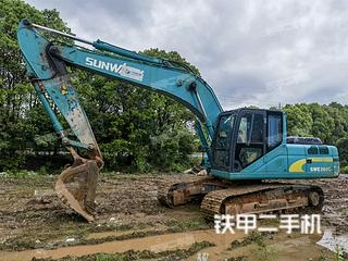 青岛山河智能SWE215E挖掘机实拍图片