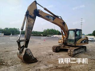 河南-许昌市二手卡特彼勒320D液压挖掘机实拍照片