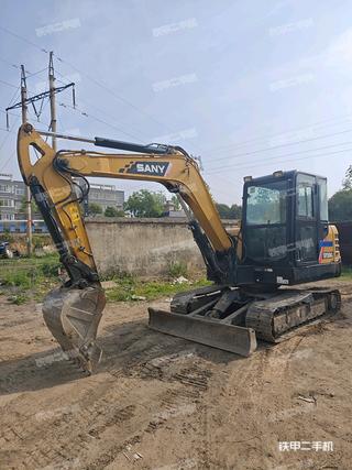 河南-郑州市二手三一重工SY55C挖掘机实拍照片