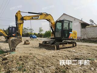 潍坊三一重工SY75C挖掘机实拍图片