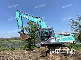 安徽-巢湖市二手神钢SK210LC-8挖掘机实拍照片
