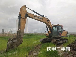 江苏-盐城市二手现代R215VS挖掘机实拍照片