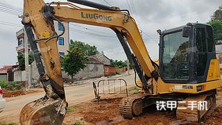 茂名柳工CLG906F挖掘机实拍图片