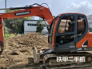 安徽-六安市二手斗山DX75-9C挖掘机实拍照片