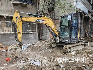 深圳三一重工SY35U挖掘机实拍图片
