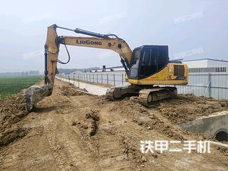 淮安柳工CLG913E挖掘机实拍图片
