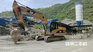陕西-安康市二手卡特彼勒320D-E挖掘机实拍照片