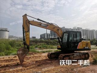 武汉三一重工SY135C挖掘机实拍图片