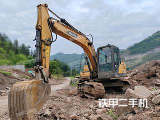 重庆三一重工SY135C挖掘机实拍图片