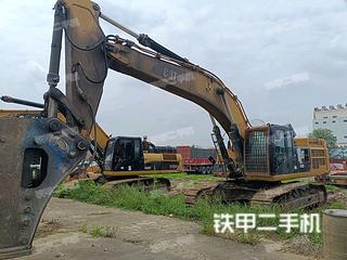 湖南-邵阳市二手卡特彼勒349D2L液压挖掘机实拍照片