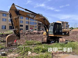 浙江-金华市二手卡特彼勒320D液压挖掘机实拍照片