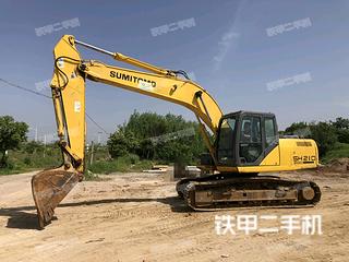 安徽-池州市二手住友SH210-5挖掘机实拍照片