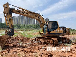 湖南-益阳市二手现代R215-9C挖掘机实拍照片