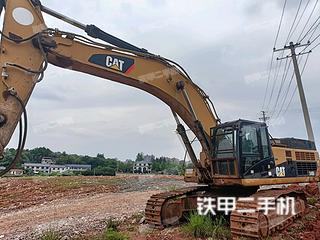 湖南-邵阳市二手卡特彼勒349D液压挖掘机实拍照片