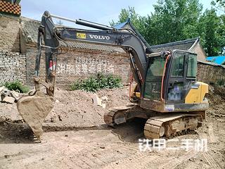 哈尔滨沃尔沃EC75DAG挖掘机实拍图片