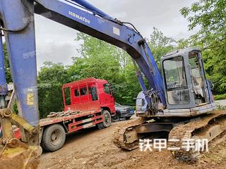 儋州小松PC128UU挖掘机实拍图片