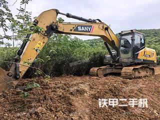 牡丹江三一重工SY215C挖掘机实拍图片