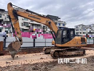 宿州柳工CLG920E挖掘机实拍图片