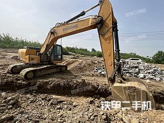 南京柳工CLG920E挖掘机实拍图片
