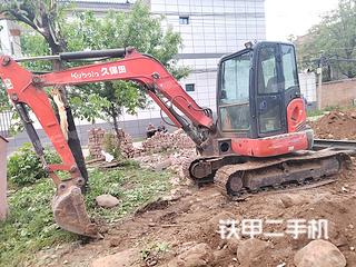 青岛久保田KX155-5挖掘机实拍图片