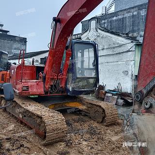 东营日立EX120-3挖掘机实拍图片