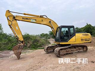濮阳住友SH210-5挖掘机实拍图片