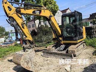 江苏-常州市二手卡特彼勒CAT®305.5E2 小型液压挖掘机实拍照片