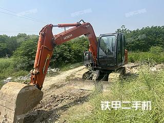 哈尔滨日立ZX70-5A挖掘机实拍图片