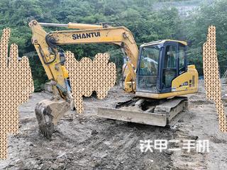 潍坊山推挖掘机SE75-9W挖掘机实拍图片