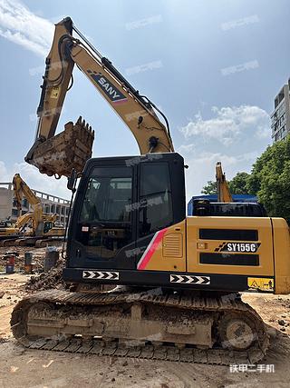 江西-萍乡市二手三一重工SY135C挖掘机实拍照片