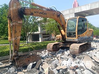 四川-泸州市二手现代R150LC-9挖掘机实拍照片