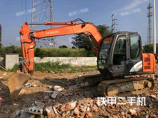 郑州日立ZX70-5G挖掘机实拍图片