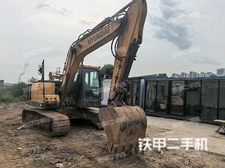 广州现代R150LVS挖掘机实拍图片