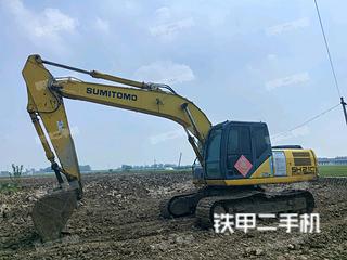 惠州住友SH210-5挖掘机实拍图片