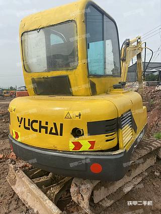 广州玉柴YC35-6挖掘机实拍图片