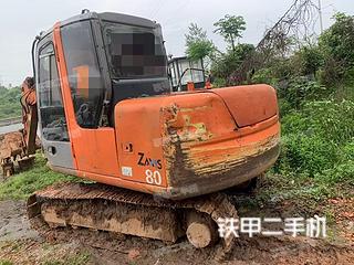 东营日立ZX70挖掘机实拍图片
